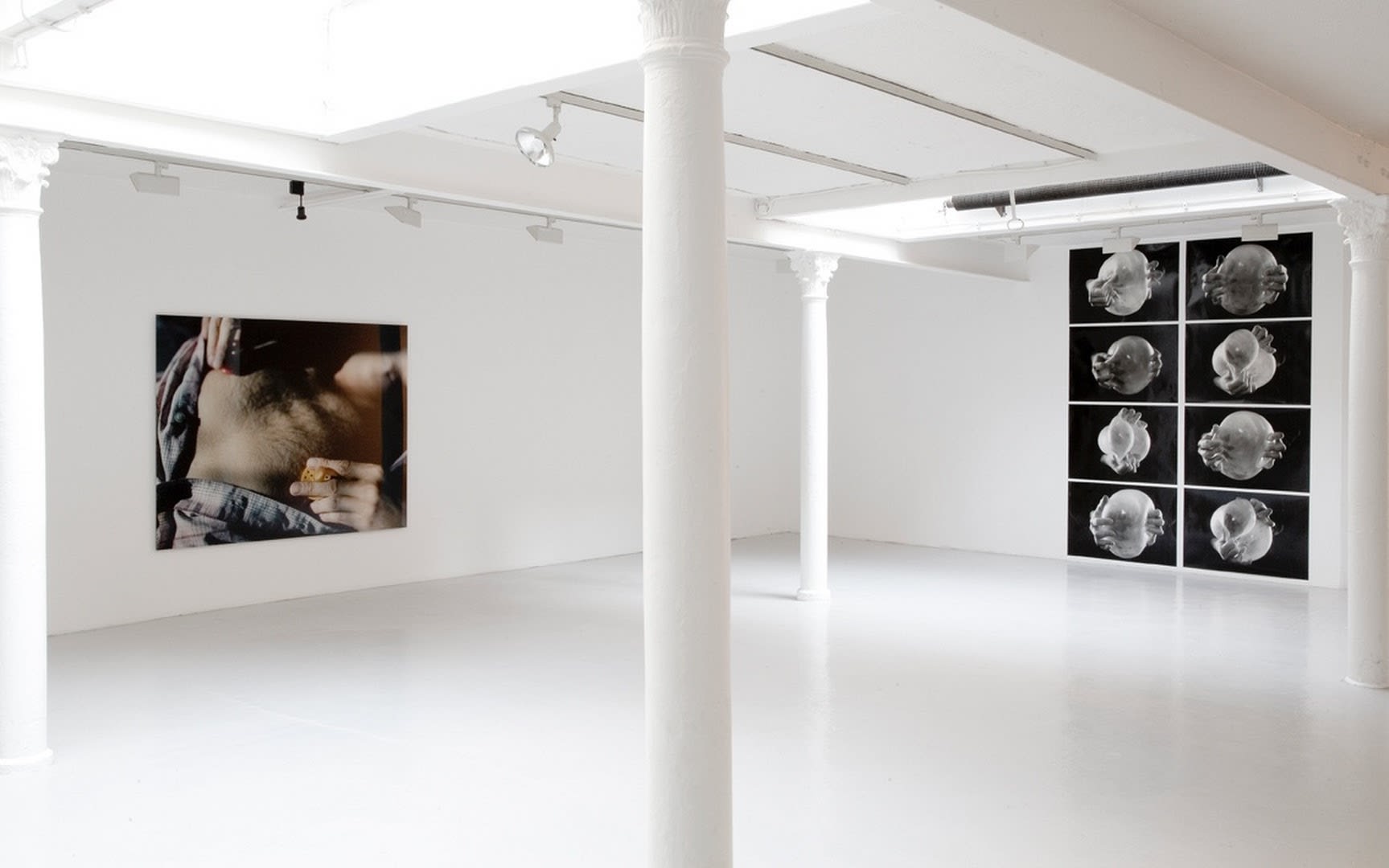 Annika Elisabeth von Hausswolff Installation view, 'The Heat From Our Bodies Generates the Images That Mortality Demands', Andréhn-Schiptjenko, Stockholm, Sweden. 2006