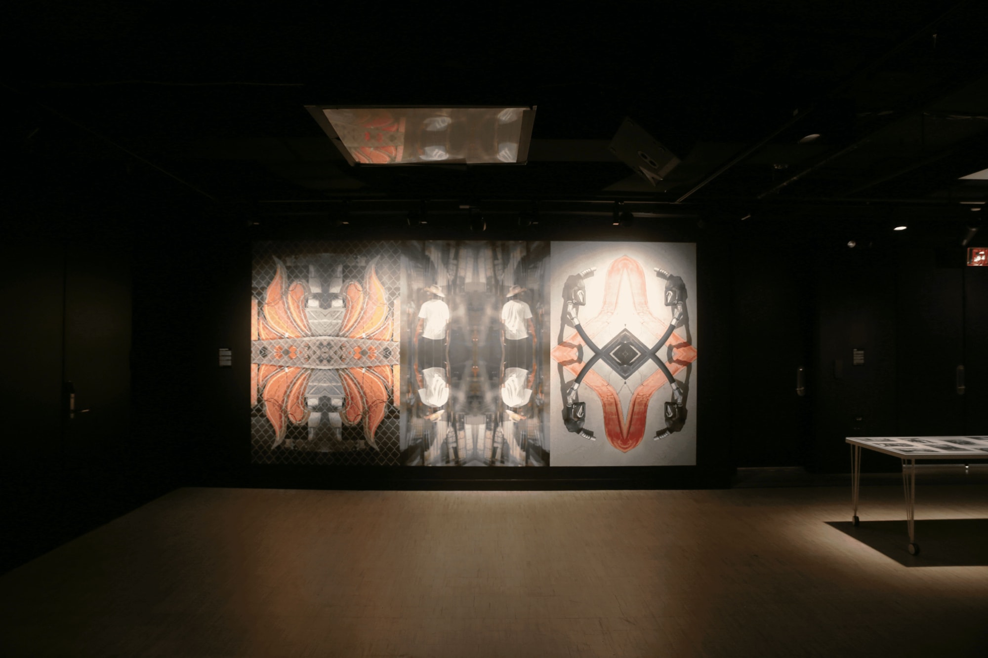 Installation view, Annika Elisabeth von Hausswolff, Faraway So Close at the House of Sweden, Washington, D.C, USA, 2022.