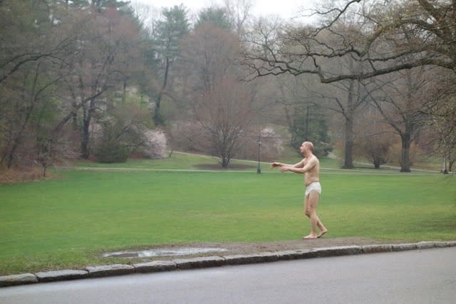 Tony Matelli Installation view "New Gravity", The Davis, Wellesley College, USA, 2014