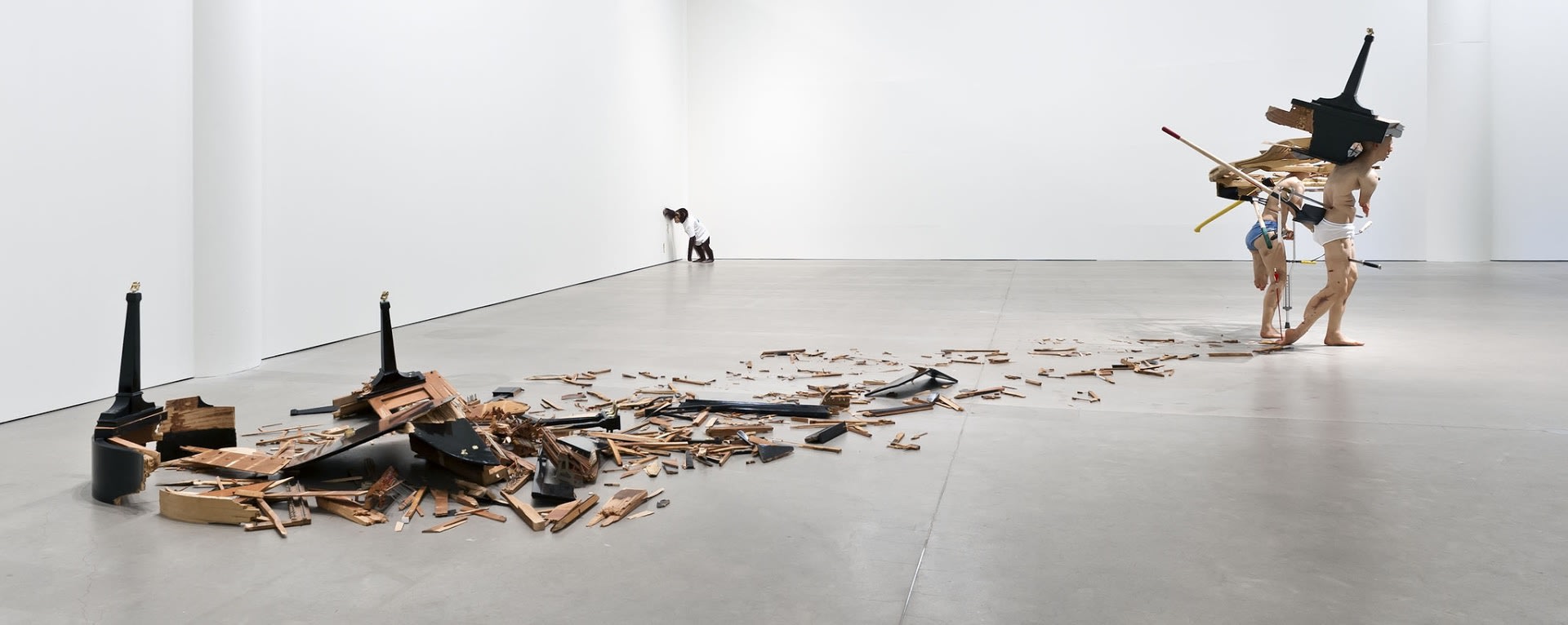 Tony Matelli Installation view "Tony Matelli - A Human Echo", ARoS Aarhus Kunstmuseum, Denmark, 2012