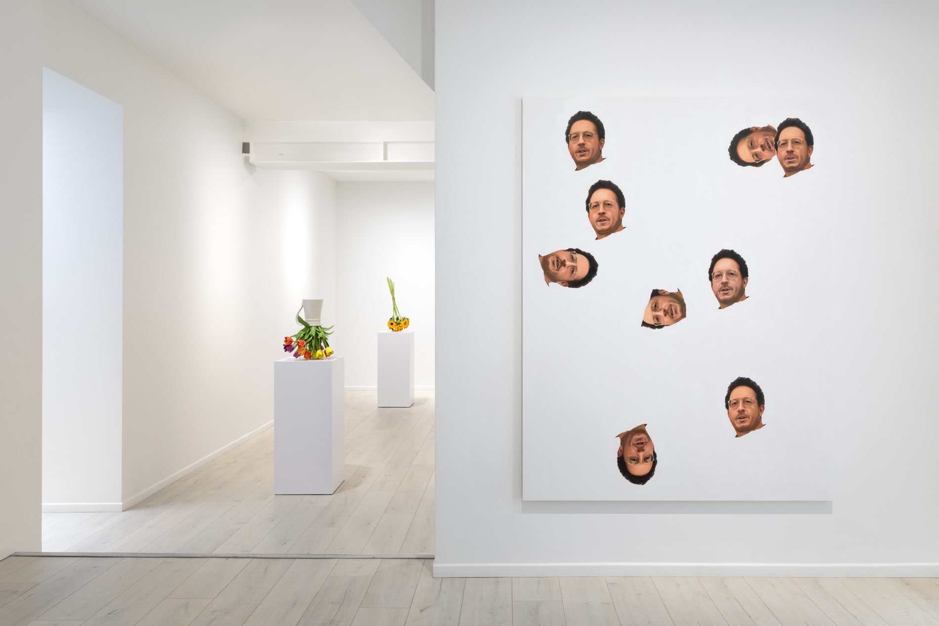 Tony Matelli Installation view, Displacement Map, Andréhn-Schiptjenko, Paris, France, 2023