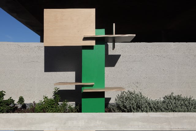 Xavier Veilhan Installation view Architectones, 'Unité d'habitation", Cité Radieuse, Marseille, France, 2013