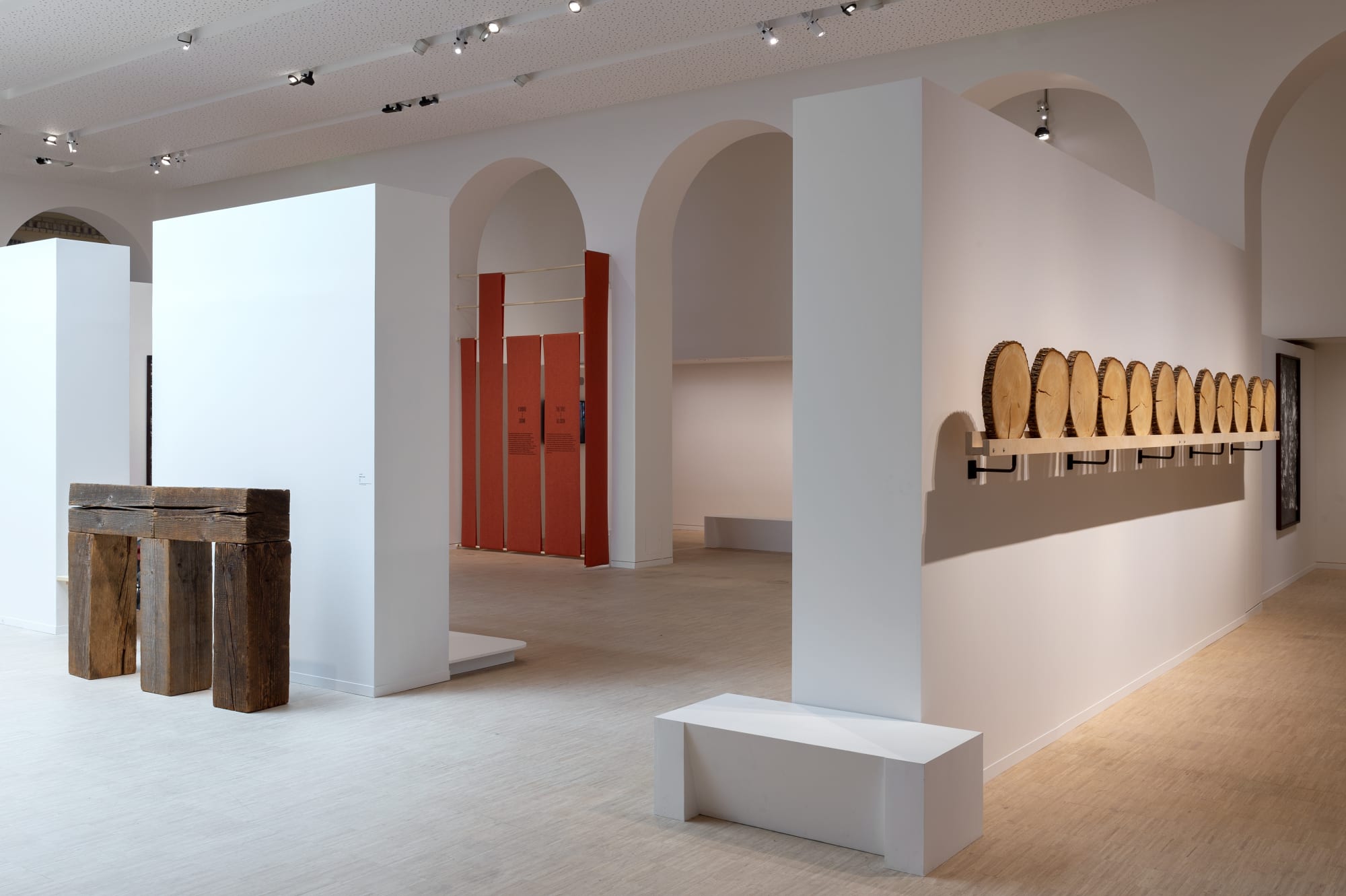 Xavier Veilhan Installation view 'Vous êtes un arbre!', Les Franciscaines, Deauville, France, 2022