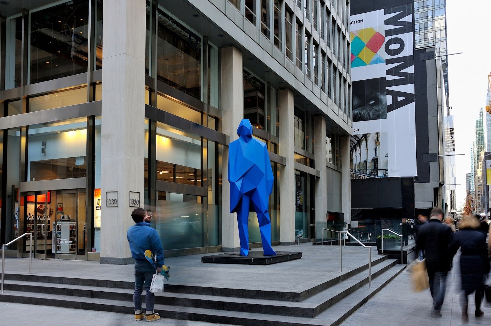 Xavier Veilhan Installation view 'Jean-Marc' on 53rd Street and 1330 Avenue of the Americas, New York, USA, 2012