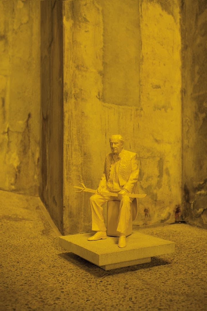 Xavier Veilhan Installation view 'Architectones' at Sainte-Bernadette du Banlay Church, Nevers, France, 2013