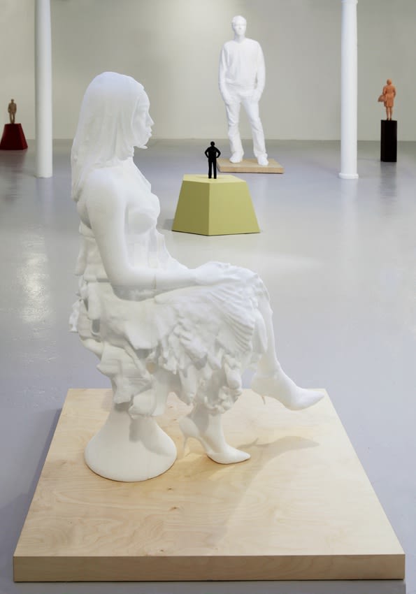 Xavier Veilhan Installation view 'People as volume' Andréhn-Schiptjenko, Stockholm, Sweden, 2005