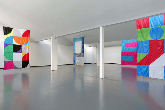 Jacob Dahlgren Installation view, The Flag Project, Kunsthalle Göppingen, Göppingen, Germany, 2020