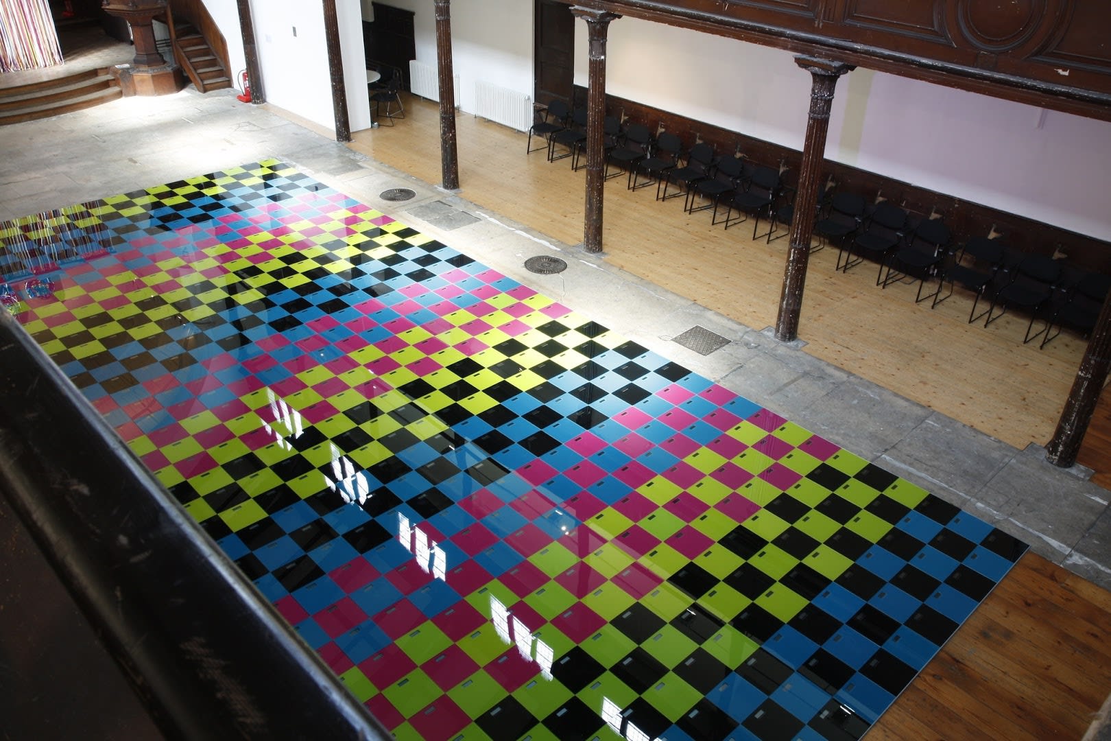 Jacob Dahlgren Installation view, On Balance, Fabrica, Brighton, UK, 2014