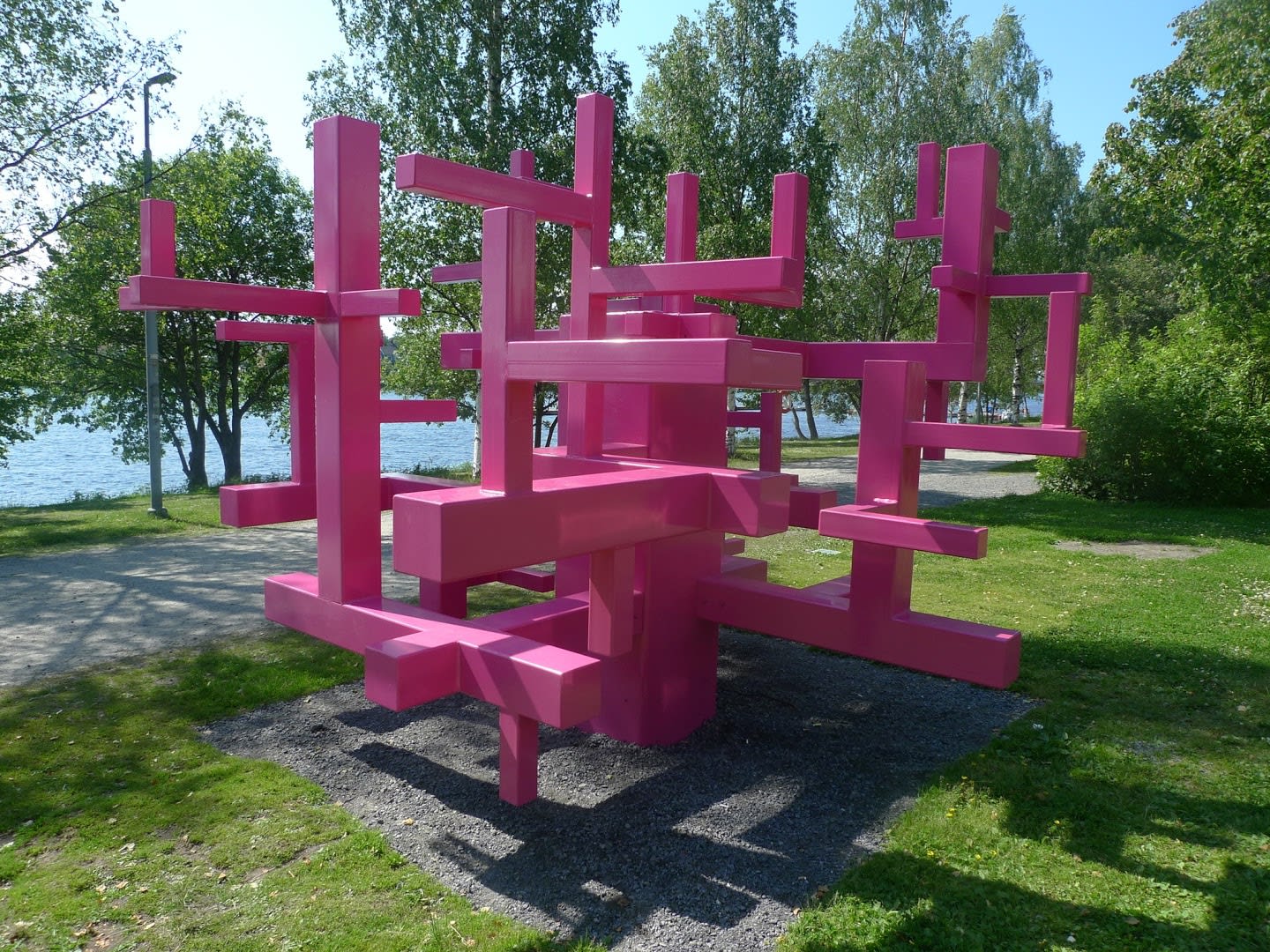 Jacob Dahlgren Constructing a new world Umedalen Skulptur, Sweden, 2010
