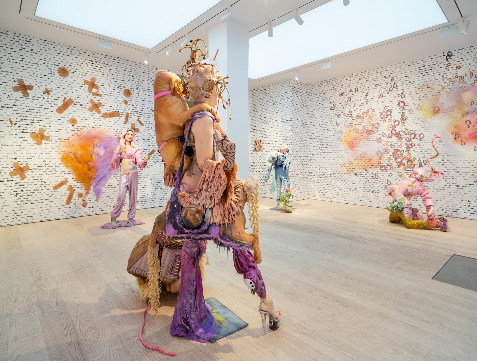 Cajsa von Zeipel Installation view Futuristic Lesbian, Andréhn-Schiptjenko, Stockholm, Sweden, 2019