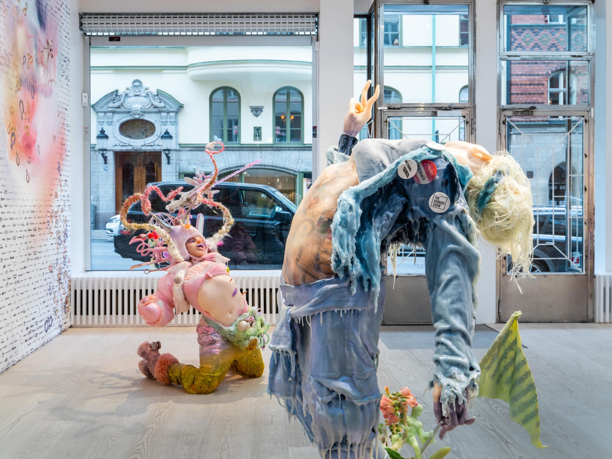 Cajsa von Zeipel Installation view Futuristic Lesbian, Andréhn-Schiptjenko, Stockholm, Sweden, 2019