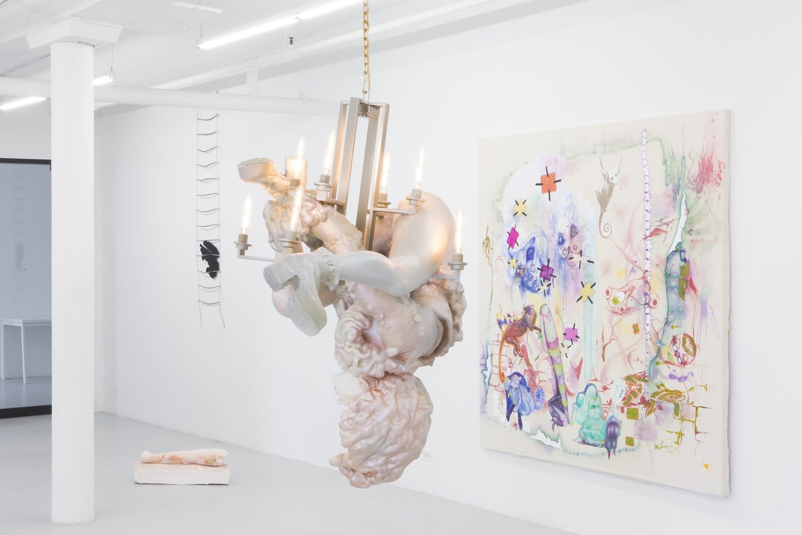 Cajsa von Zeipel Installation view Altered, Company Gallery, New York, USA, 2018