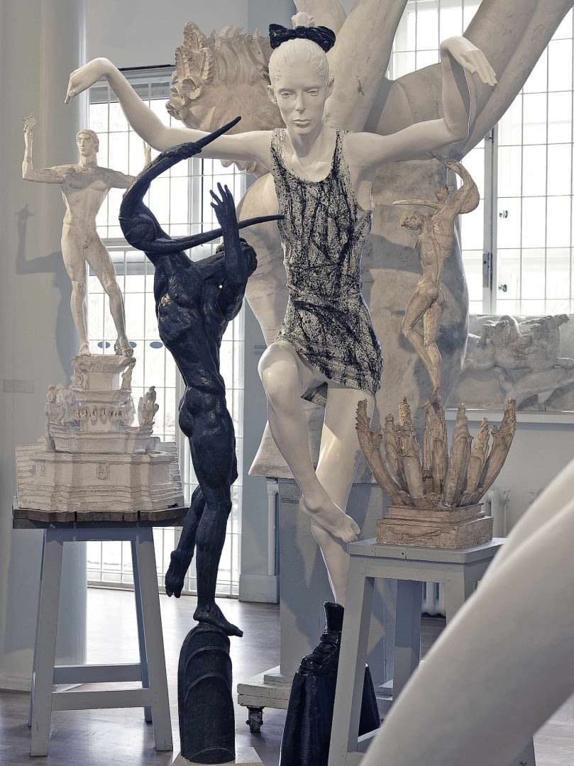 Cajsa von Zeipel Installation view The Zoo Collective, Millesgården, Stockholm, Sweden, 2015