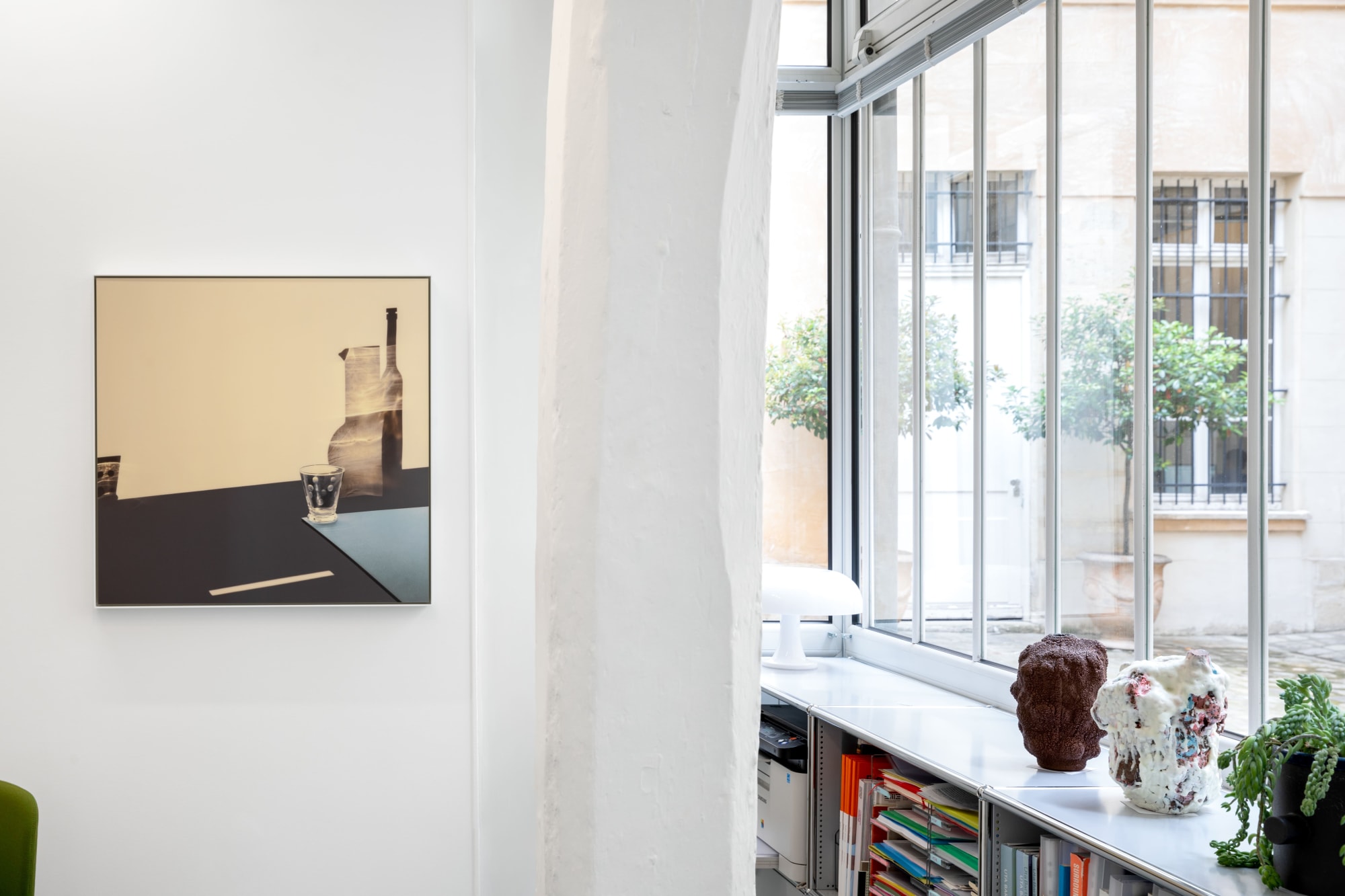 Uta Barth Installation view, In the Light and Shadow of Morandi, Andréhn-Schiptjenko, Paris, France, 2021