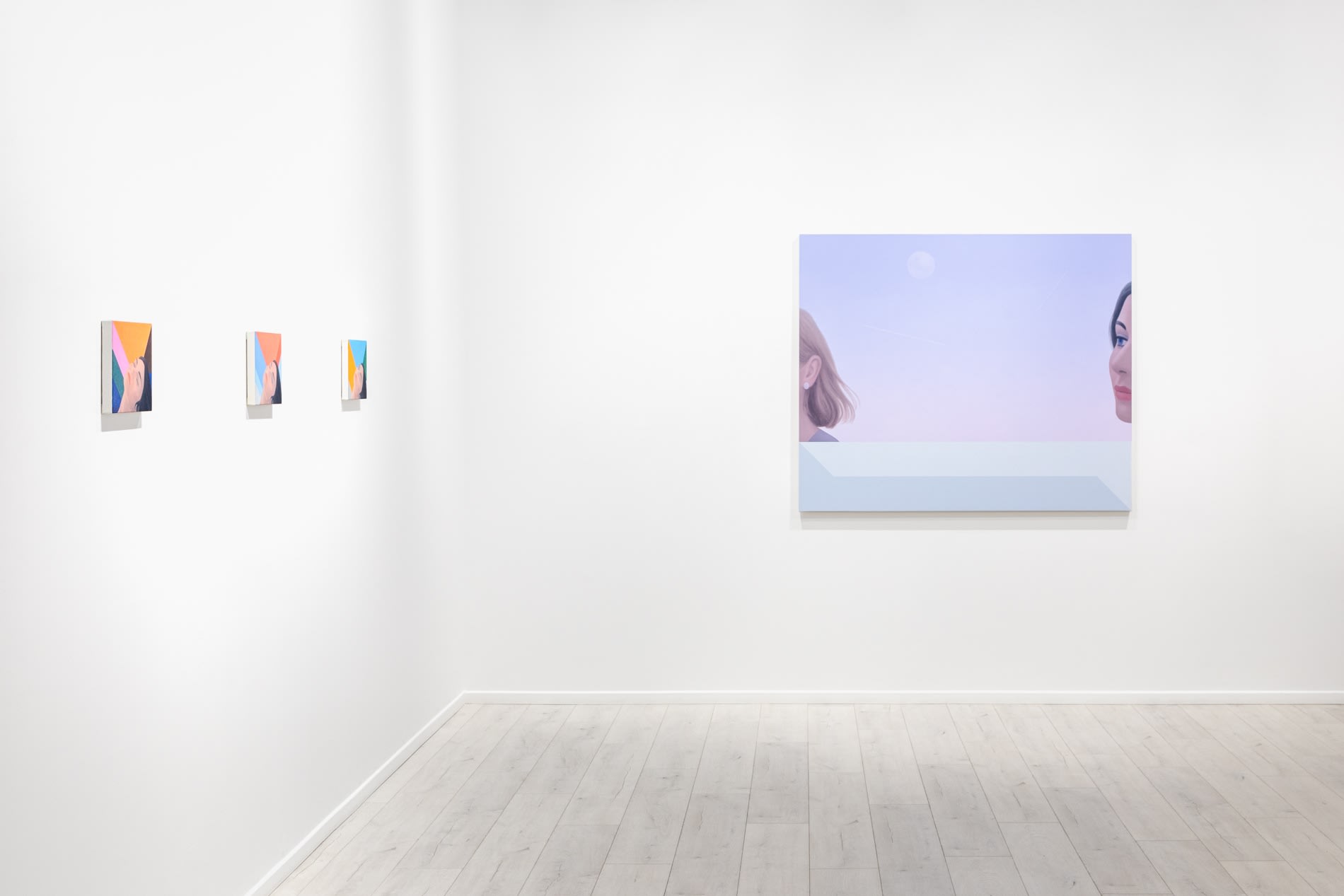 Ridley Howard, Installation view, Skylight, Andréhn-Schiptjenko Paris, 2024.