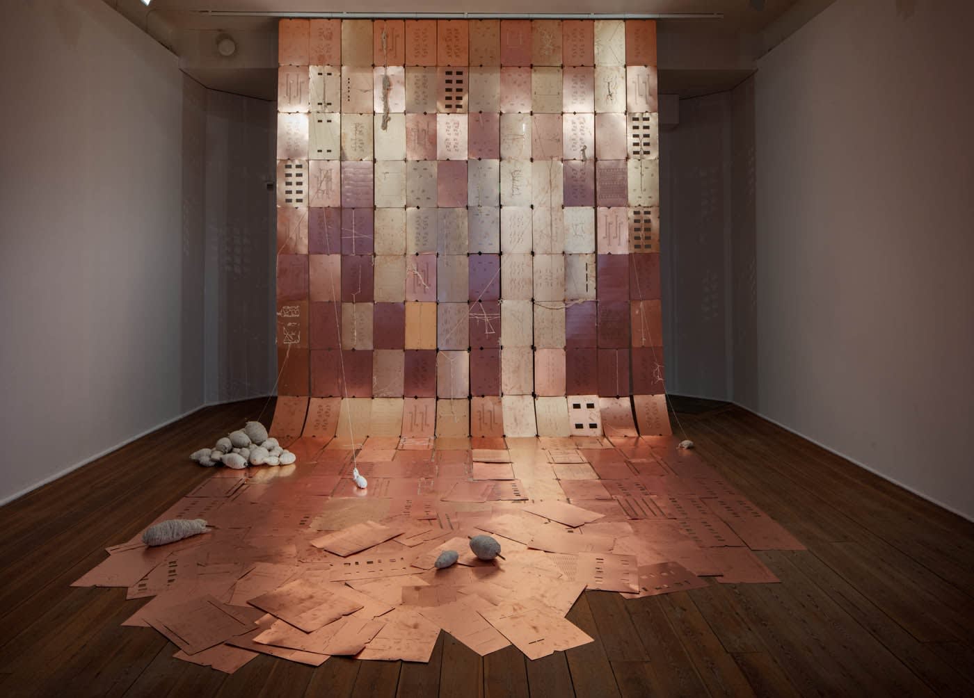 Theresa Traore Dahlberg Installation view, Anna-Lisa Thomson-stipendiater, Uppsala Konstmuseum, Uppsala, Sweden, 2017