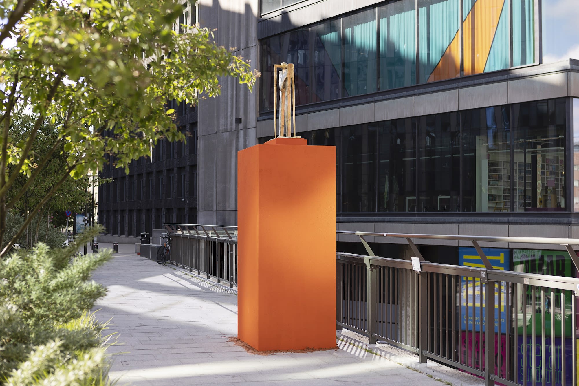 Theresa Traore Dahlberg Installation view, Levande Stockholm 2023, Malmskillnadsgatan, Stockholm, Sweden, 2023