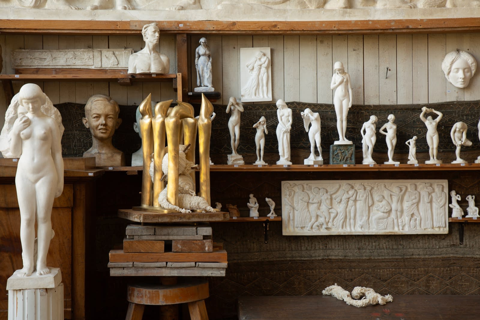 Theresa Traore Dahlberg Installation view, Hidden Tales, Carl Eldhs Atlejémuseum, Stockholm, Sweden, 2025