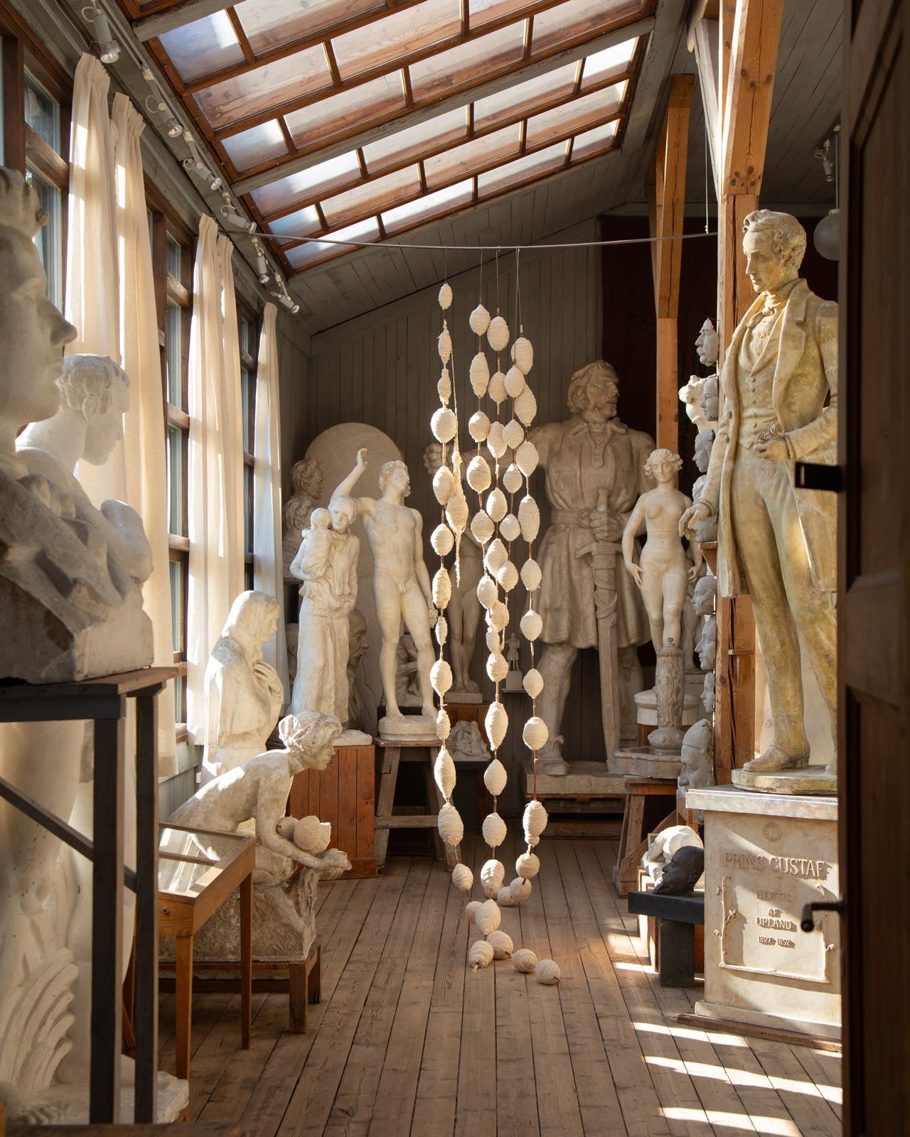 Theresa Traore Dahlberg Installation view, Hidden Tales, Carl Eldhs Atlejémuseum, Stockholm, Sweden, 2025