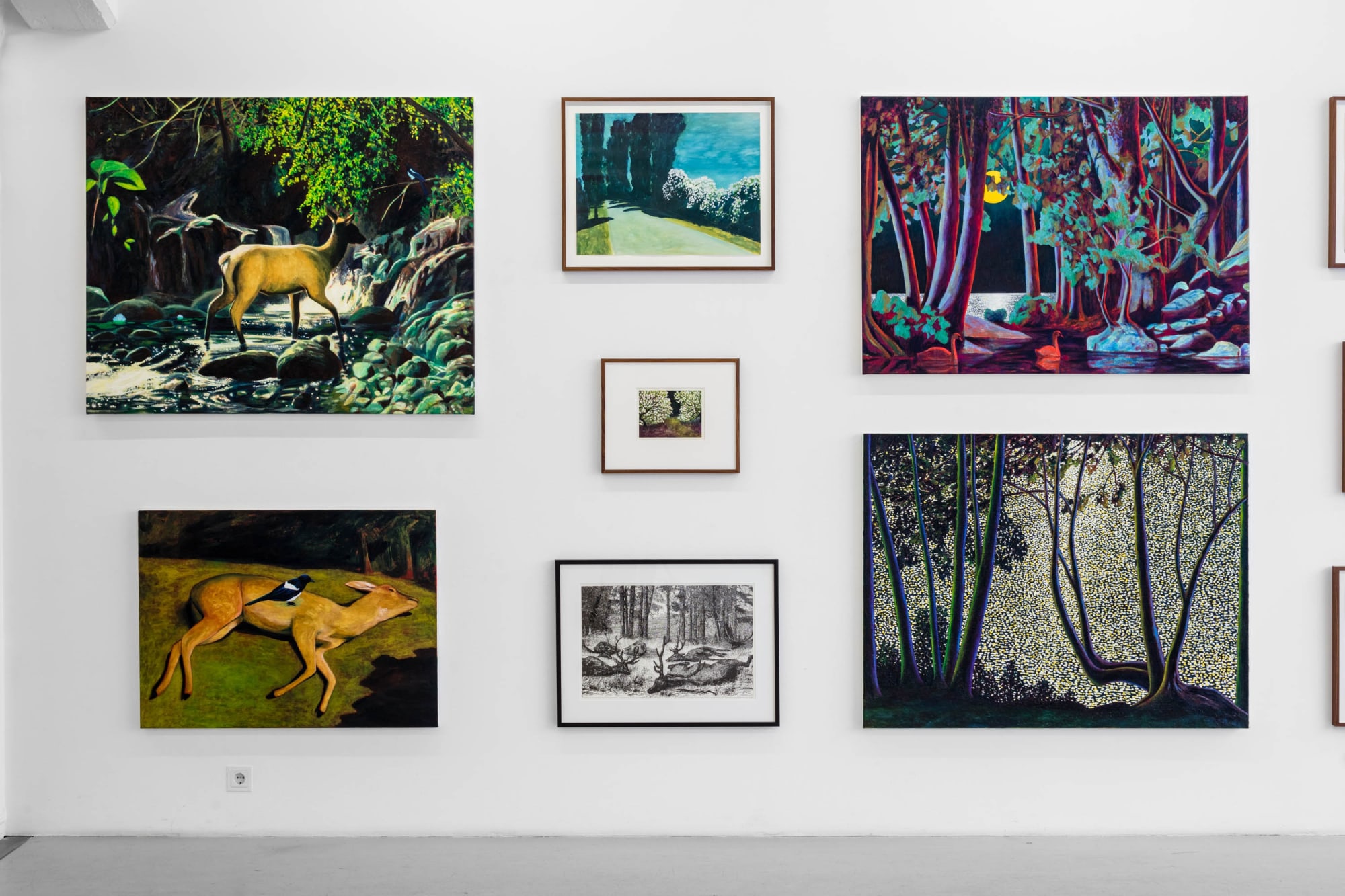 Martin Jacobson Installation view, The Exhibition, Andréhn-Schiptjenko, Stockholm, Sweden, 2017