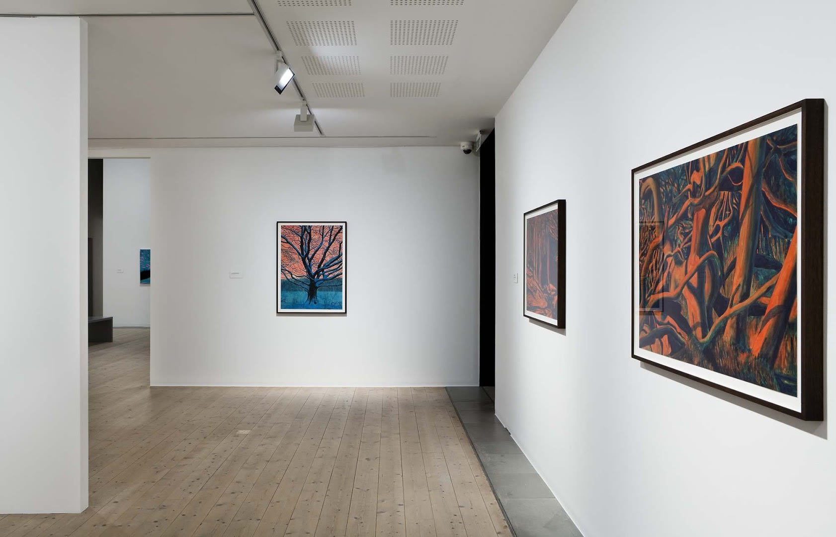 Martin Jacobson Installation view, Excursions, The Nordic Watercolour Museum, Skärhamn, Sweden, 2013