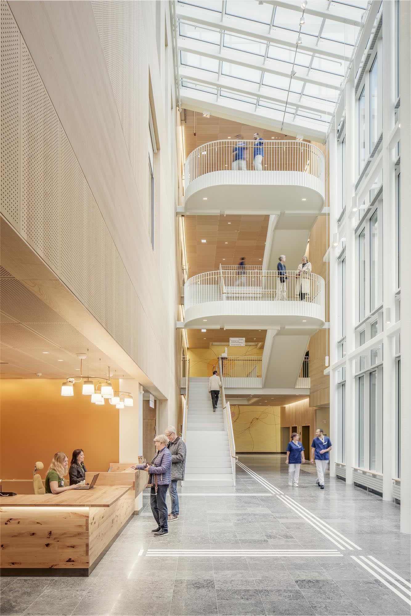 Carin Ellberg Installation view, The Threads - Part of Something Bigger, Ersta Hospital, Stockholm, Sweden, 2023