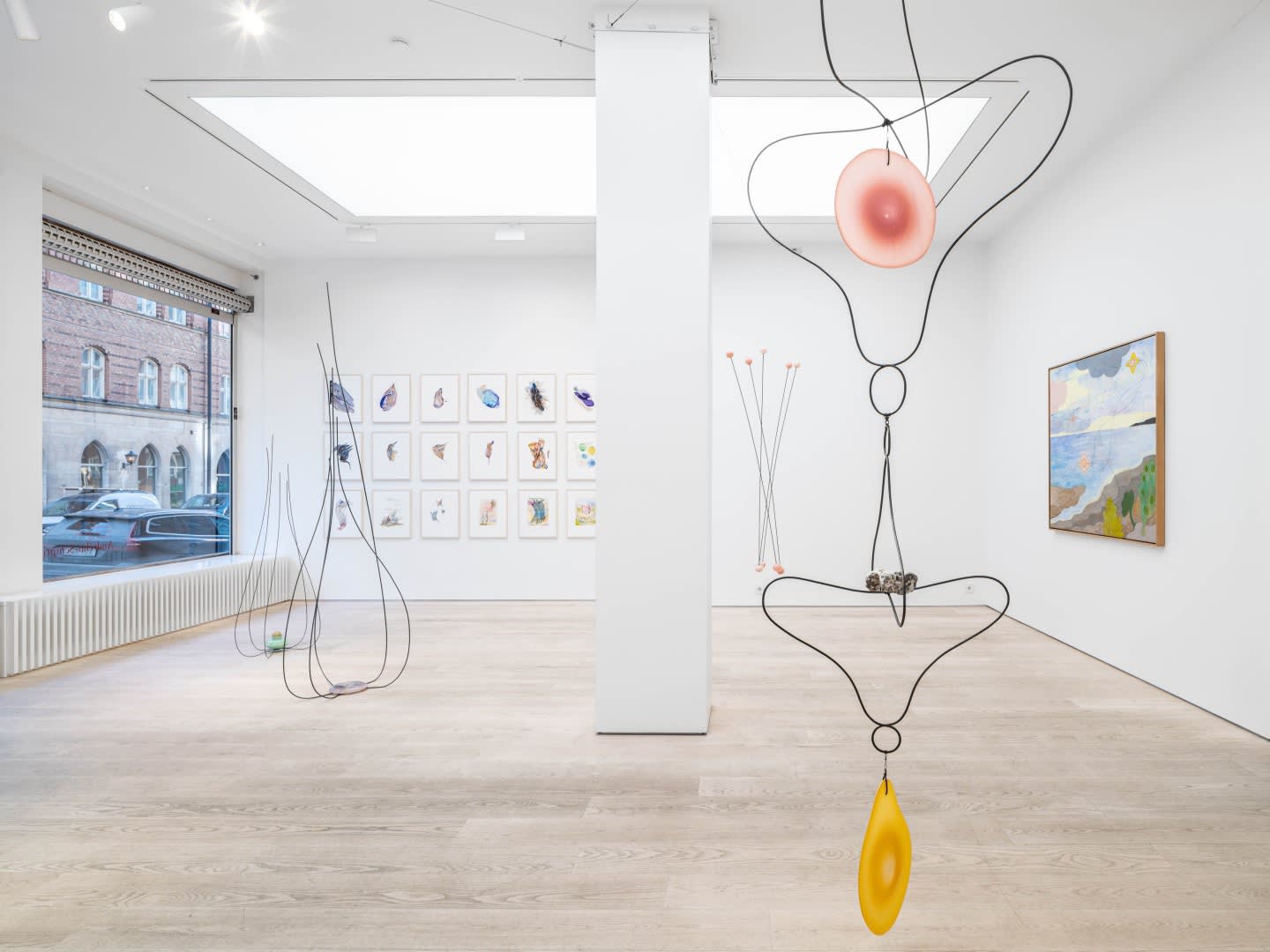 Carin Ellberg Installation view, Stones Have Long Threads, Andréhn-Schiptjenko, Stockholm, Sweden, 2021