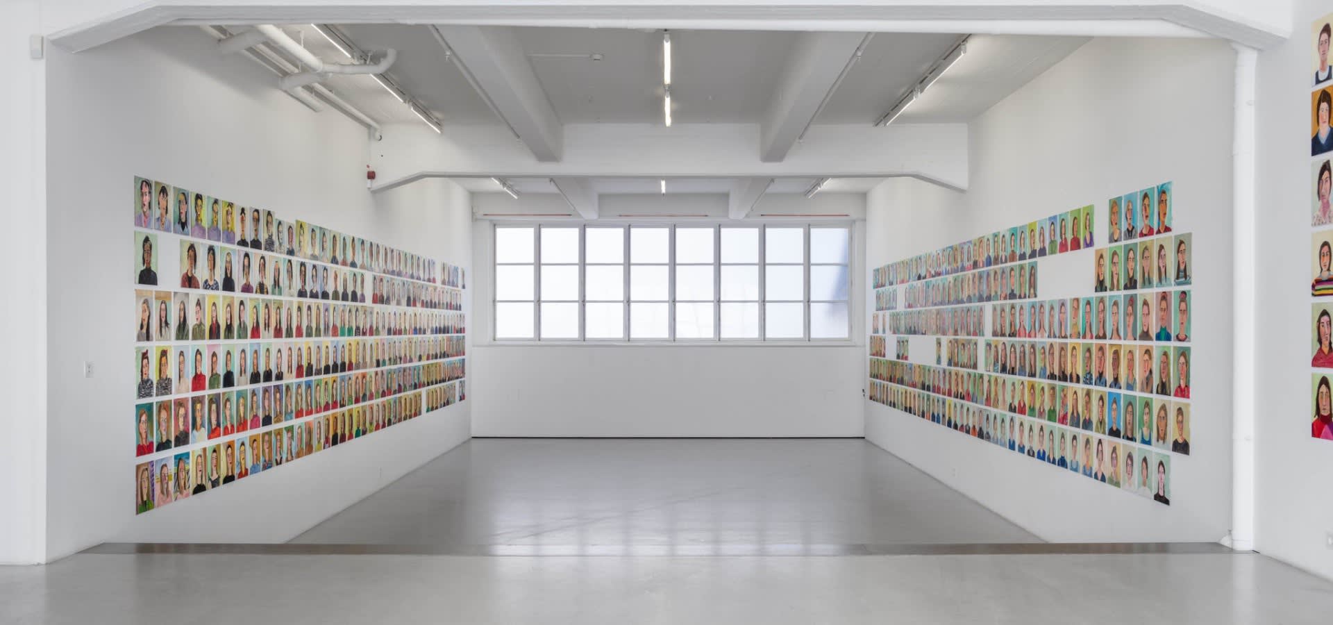 Carin Ellberg Installation view, Self-Portraits, Andréhn-Schiptjenko, Stockholm, Sweden, 2017