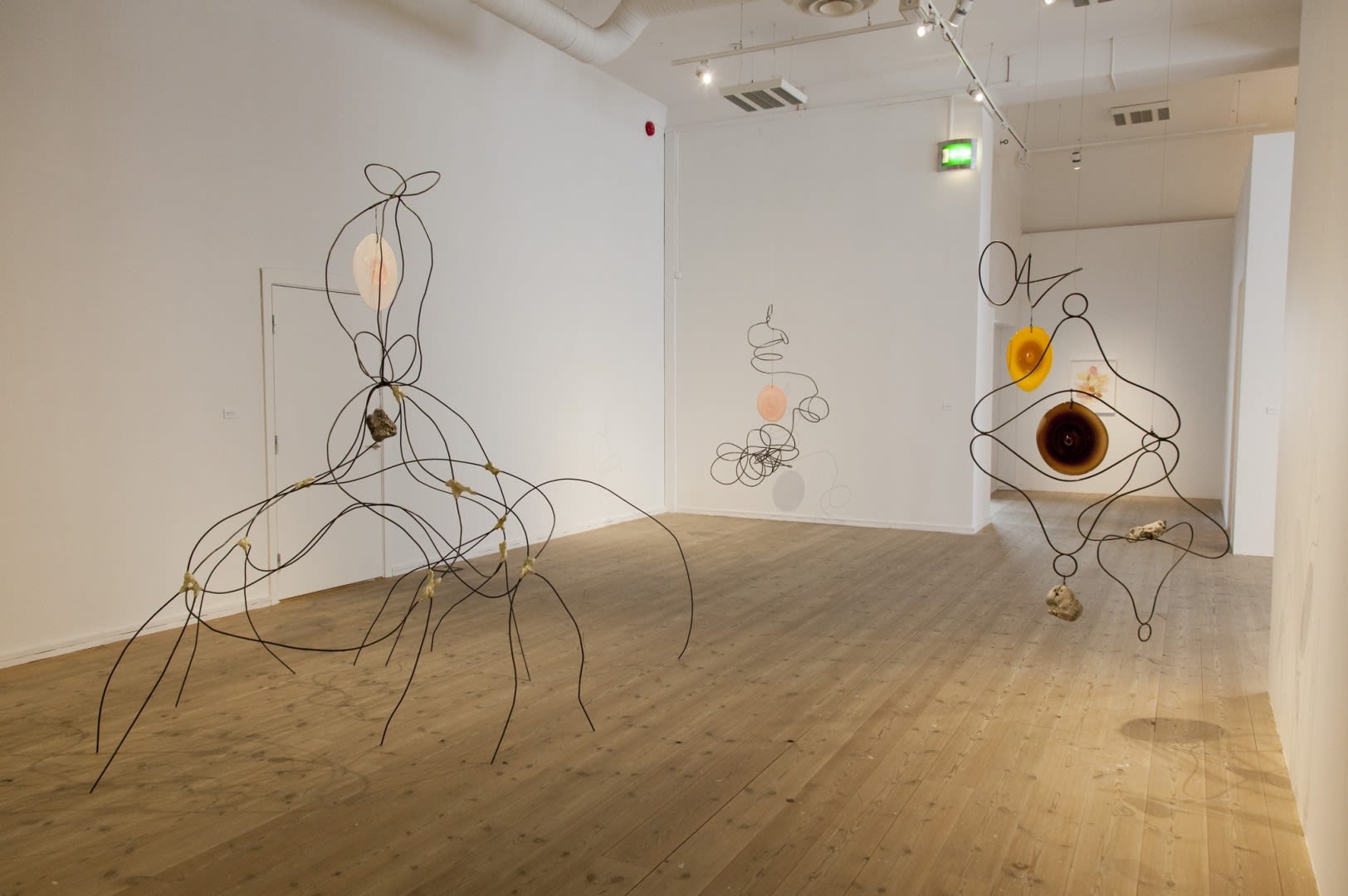 Carin Ellberg Installation view, Mother of Pearl and Followers, Kristianstads konsthall, Kristianstad, Sweden, 2016