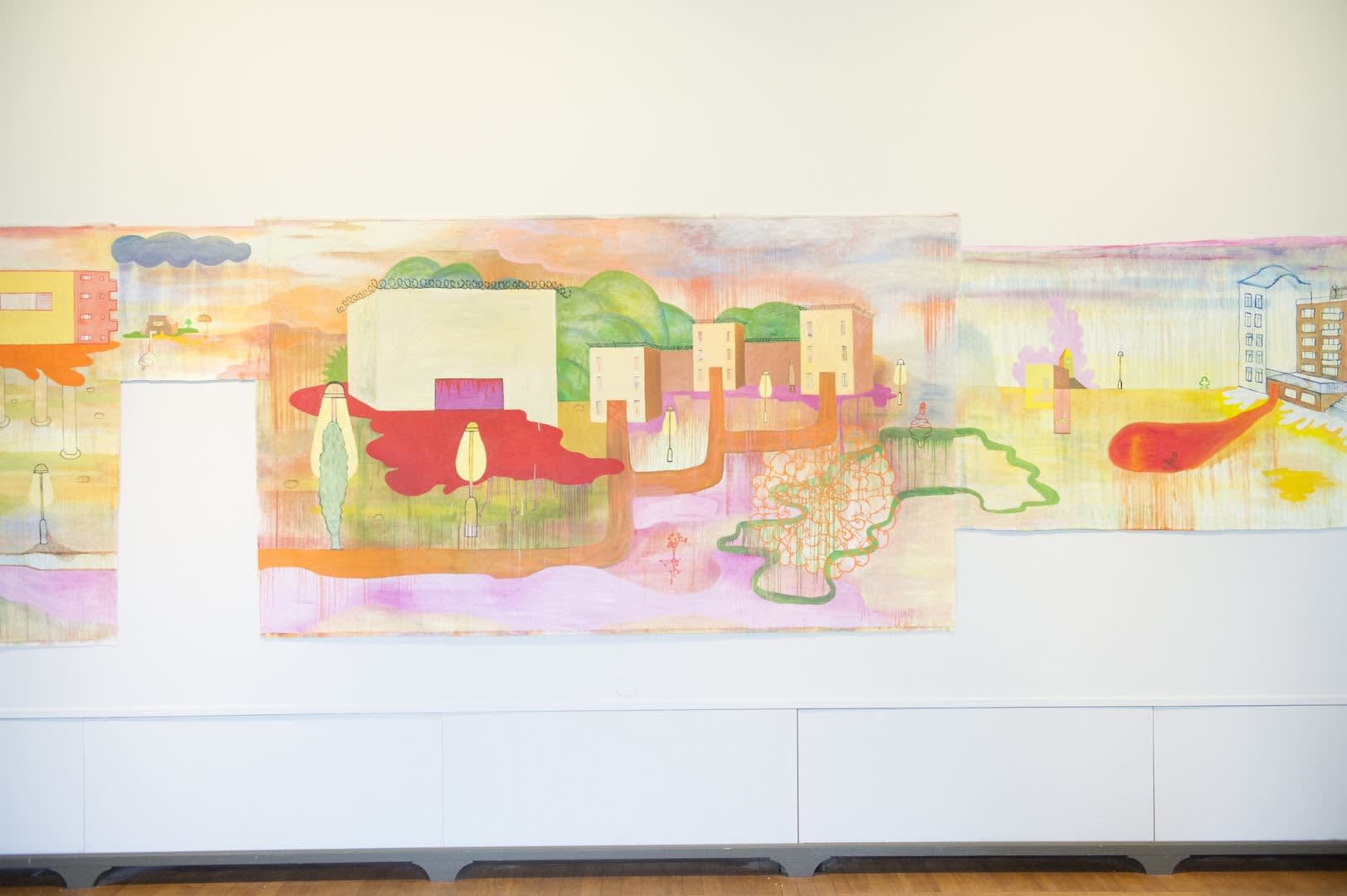 Carin Ellberg Installation view, Det här hade jag ingen aning om för ett år sedan, Värmlands Museum, Karlstad, Sweden, 2015