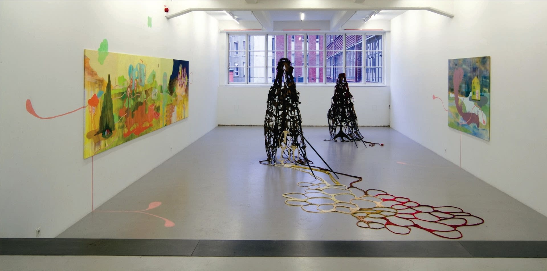 Carin Ellberg Installation view, Following the Landscape, Andréhn-Schiptjenko, Stockholm, Sweden, 2009