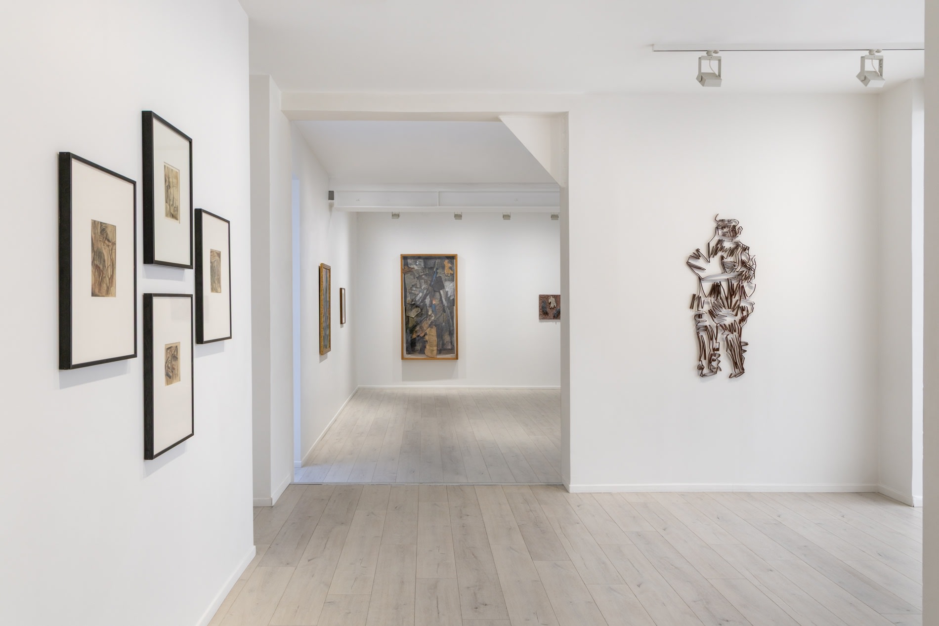 Siri Derkert Installation view Andréhn-Schiptjenko, Paris, France, 2025.