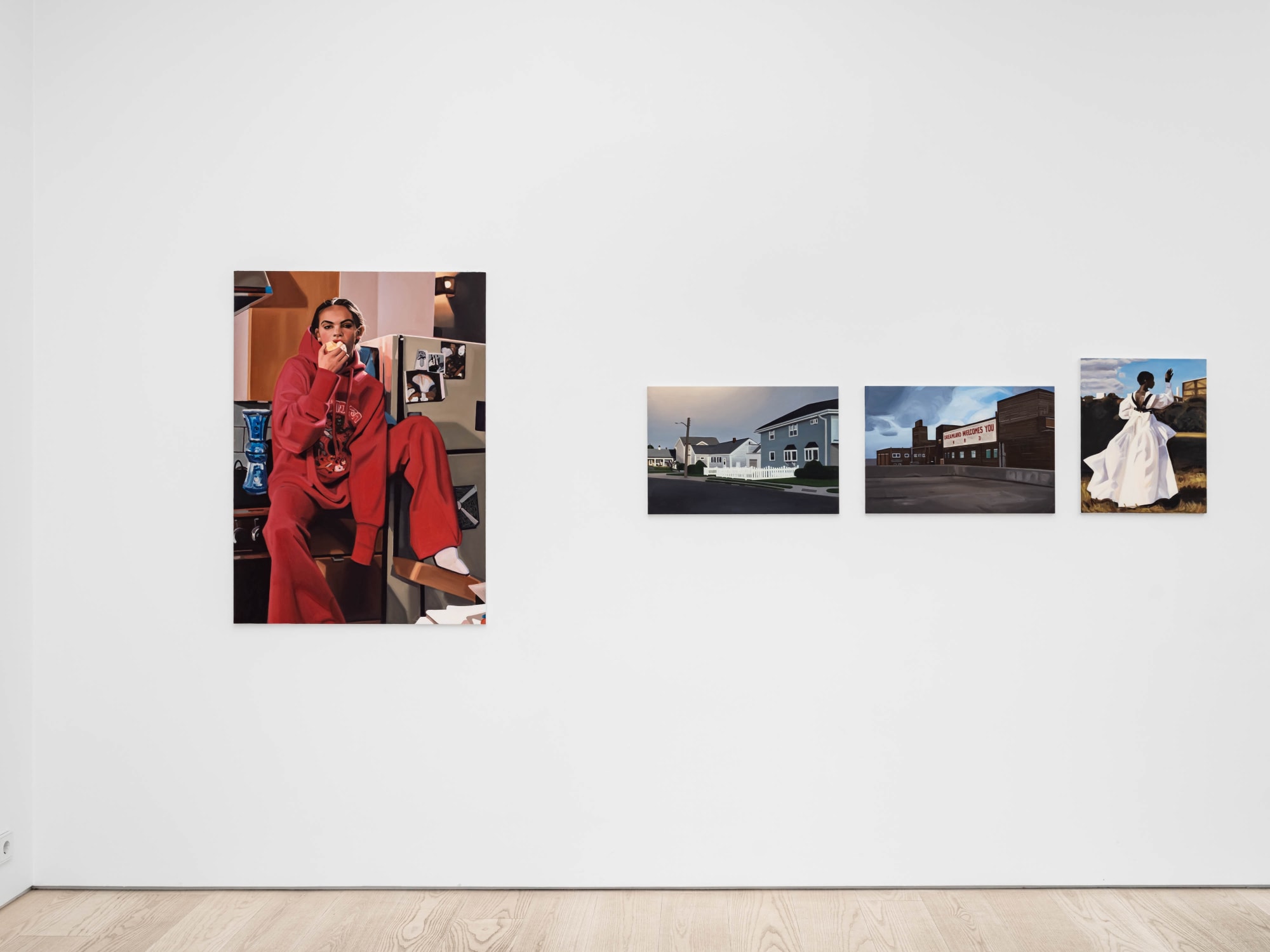 Lena Johansson Installation view 'Dreamland Welcomes You' Andréhn-Schiptjenko, Stockholm, Sweden, 2021