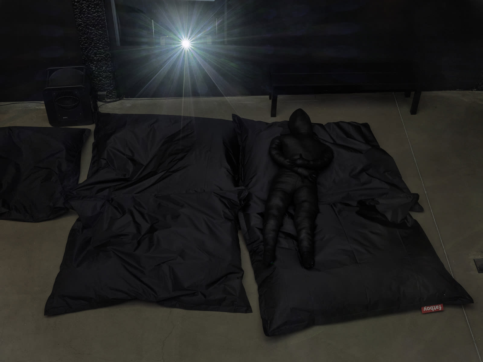 Cecilia Bengolea Installation view, Tension, Please!, duo exhibition with Lilibeth Cuenca Rasmussen, Borås Konstmuseum, Borås, Sweden, 2025