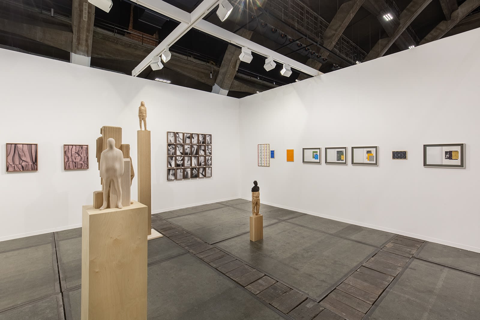 Lena Johansson, Xavier Veilhan, Martín Soto Climent, Matts Leiderstam Installation view, Art Brussels, Brussels, 2024