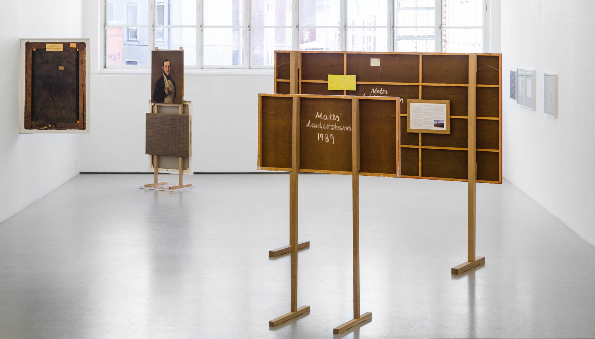 Matts Leiderstam Installation view, Andréhn-Schiptjenko, Stockholm, Sweden, 2016