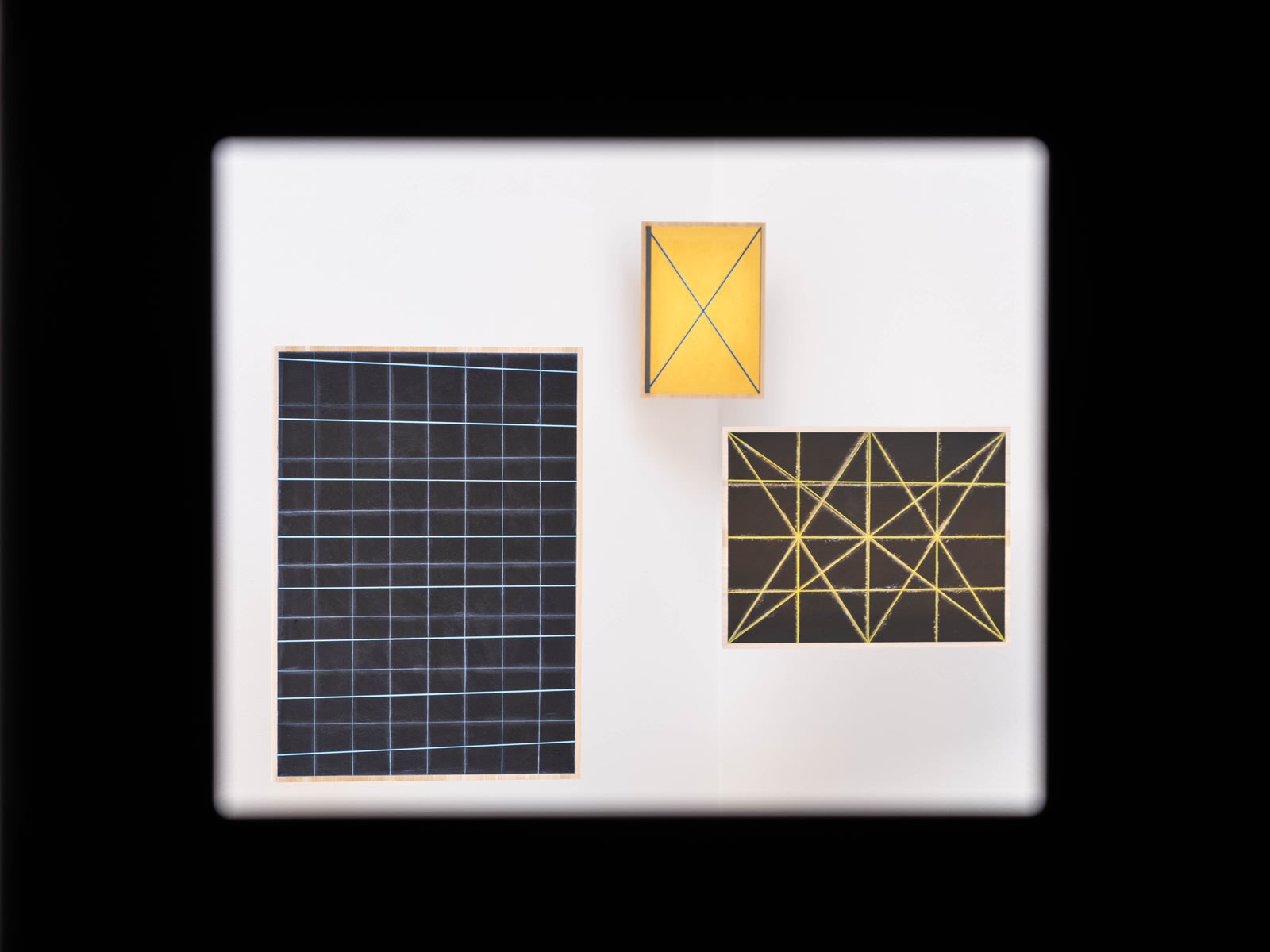 Matts Leiderstam Installation view 'What Does the Grid Do?', Konstakademien, Stockholm, Sweden, 2022