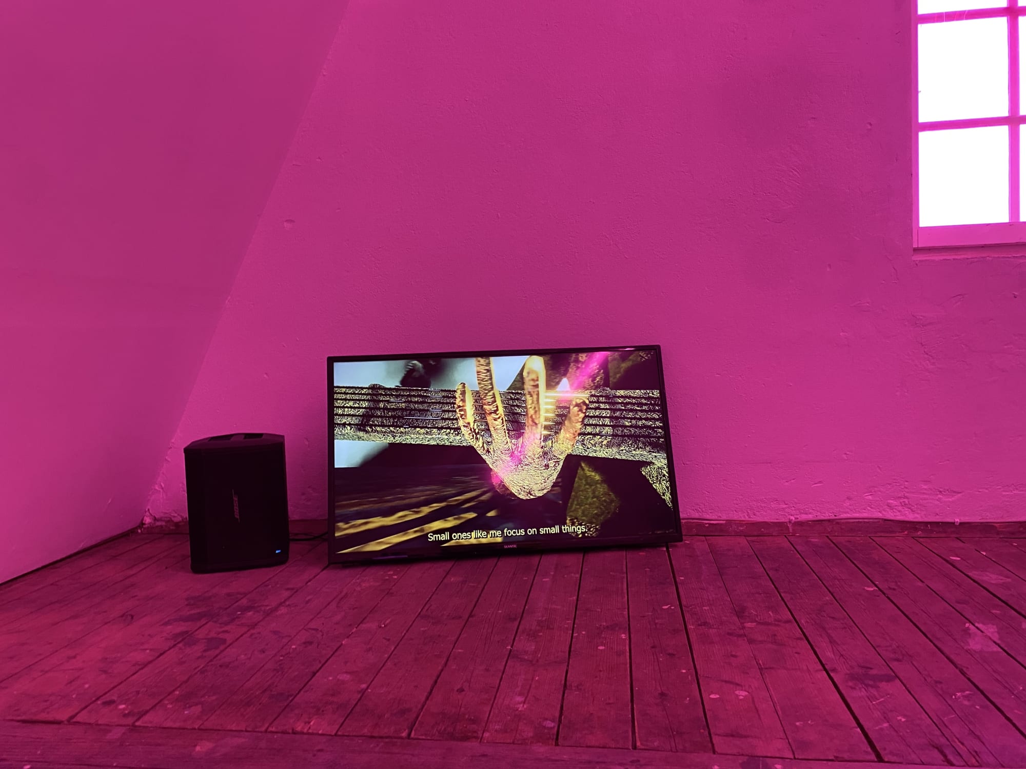 Mark Frygell Installation view, NATTALGEBRA at Art Lab Gnesta, Gnesta, Sweden, 2024.