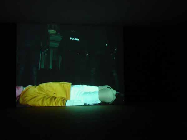 Annika Larsson Installation view at Museum für Gegenwartskunst, Basel, Switzerland, 2003