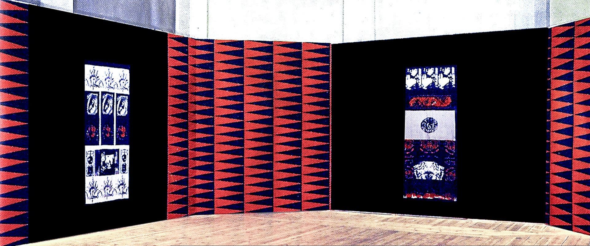 Maya Eizin Öijer Installation view, Galleri Enkehuset, Stockholm, Sweden, 1991.