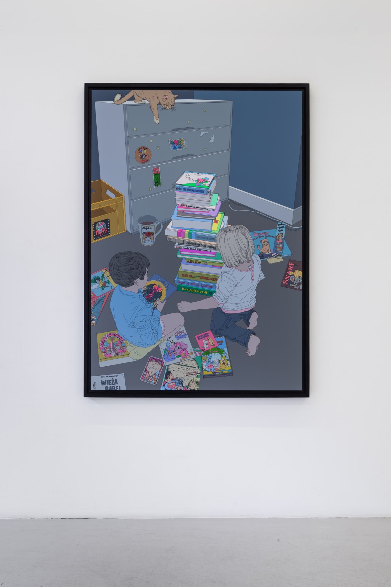 Omid Delafrouz Installation view The Lost Image at Andréhn-Schiptjenko, Stockholm, Sweden, 2016