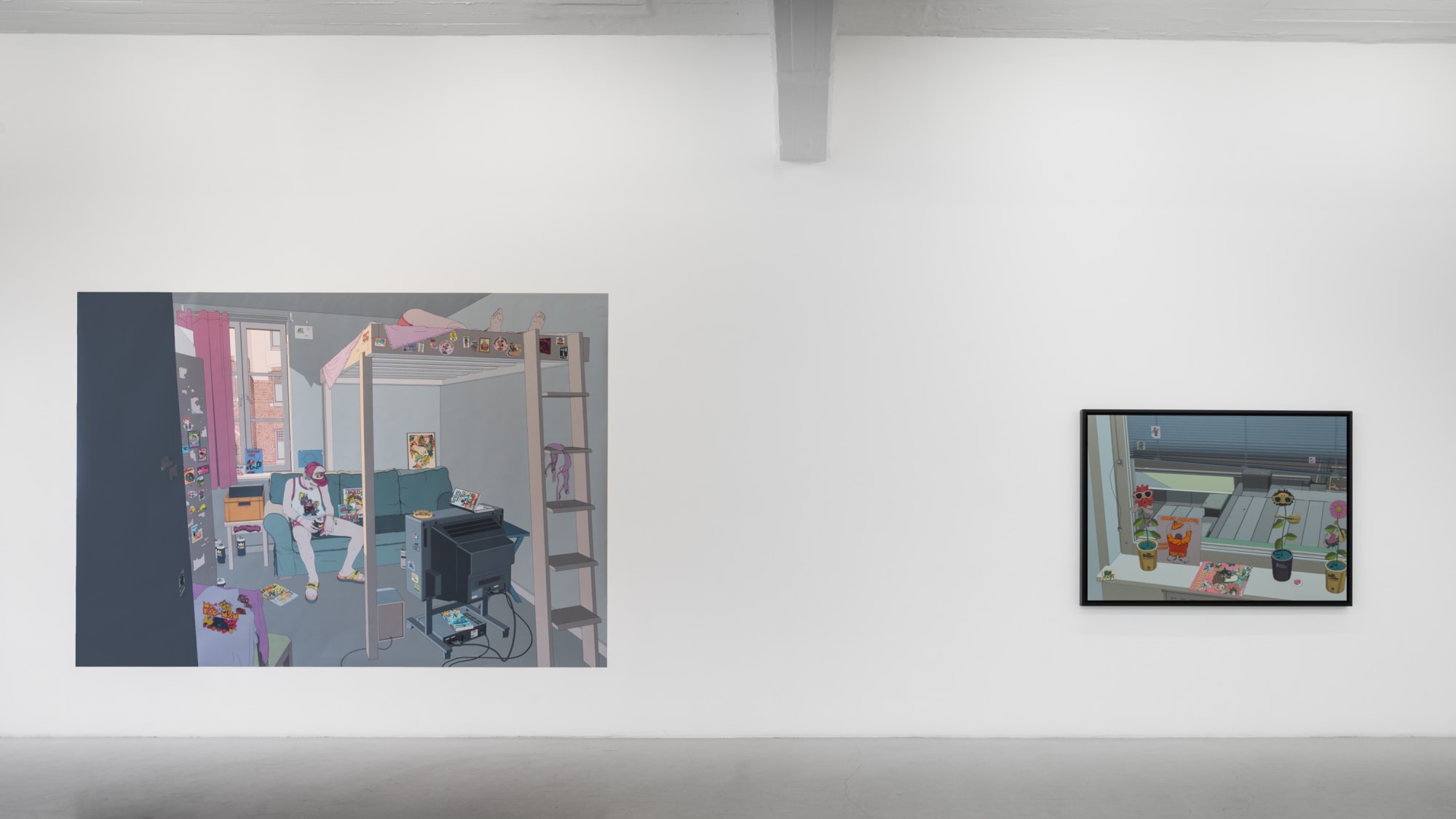 Omid Delafrouz Installation view The Lost Image at Andréhn-Schiptjenko, Stockholm, Sweden, 2016