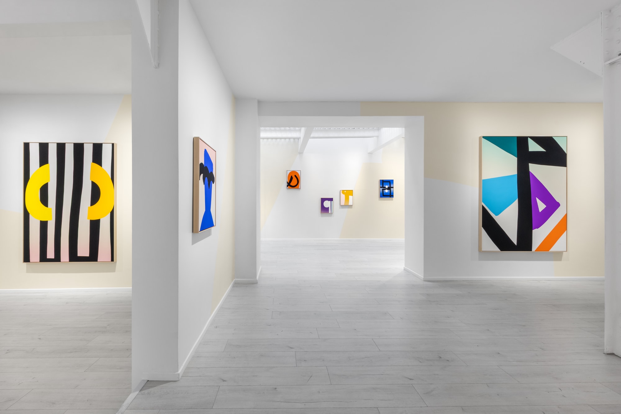 Cornelia Baltes, Installation view, The Sun Stumbles In, Andréhn-Schiptjenko Paris, France, 2025