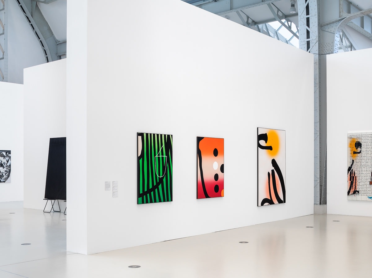 Cornelia Baltes Installation view Now! Painting in Germany Today, Deichtorhallen Hamburg, Hamburg, Germany, 2020