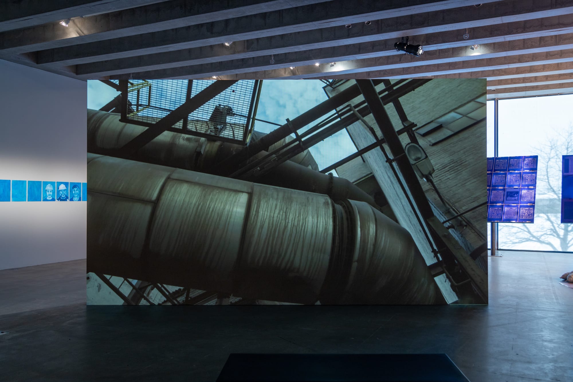 Theresa Traore Dahlberg - installation view 'Transitions' at Kalmar Art Museum, Kalmar, Sweden, 2021.