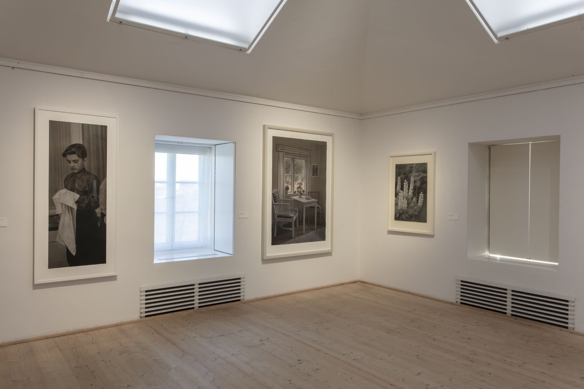 Installation view, Gunnel Wåhlstrand at Prins Eugens Waldemarsudde, 2024. Photo: Lars Edelholm / Prins Eugens Waldemarsudde