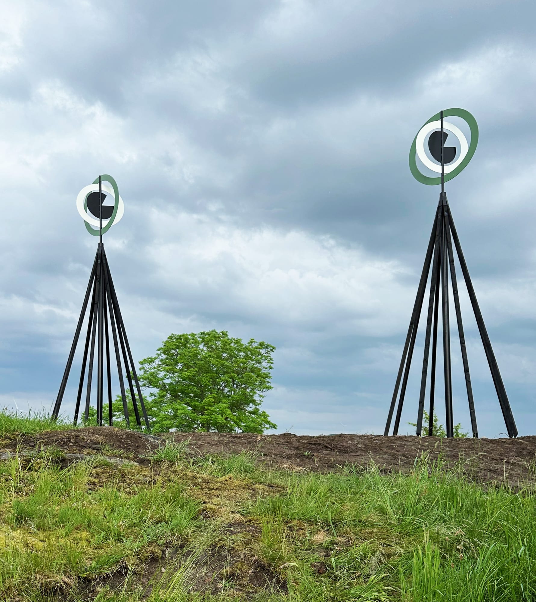 Installation image, Katarina Löfström, Sir Anselms ögon (Sir Anselm’s eyes), 2024. Photo: Katarina Löfström