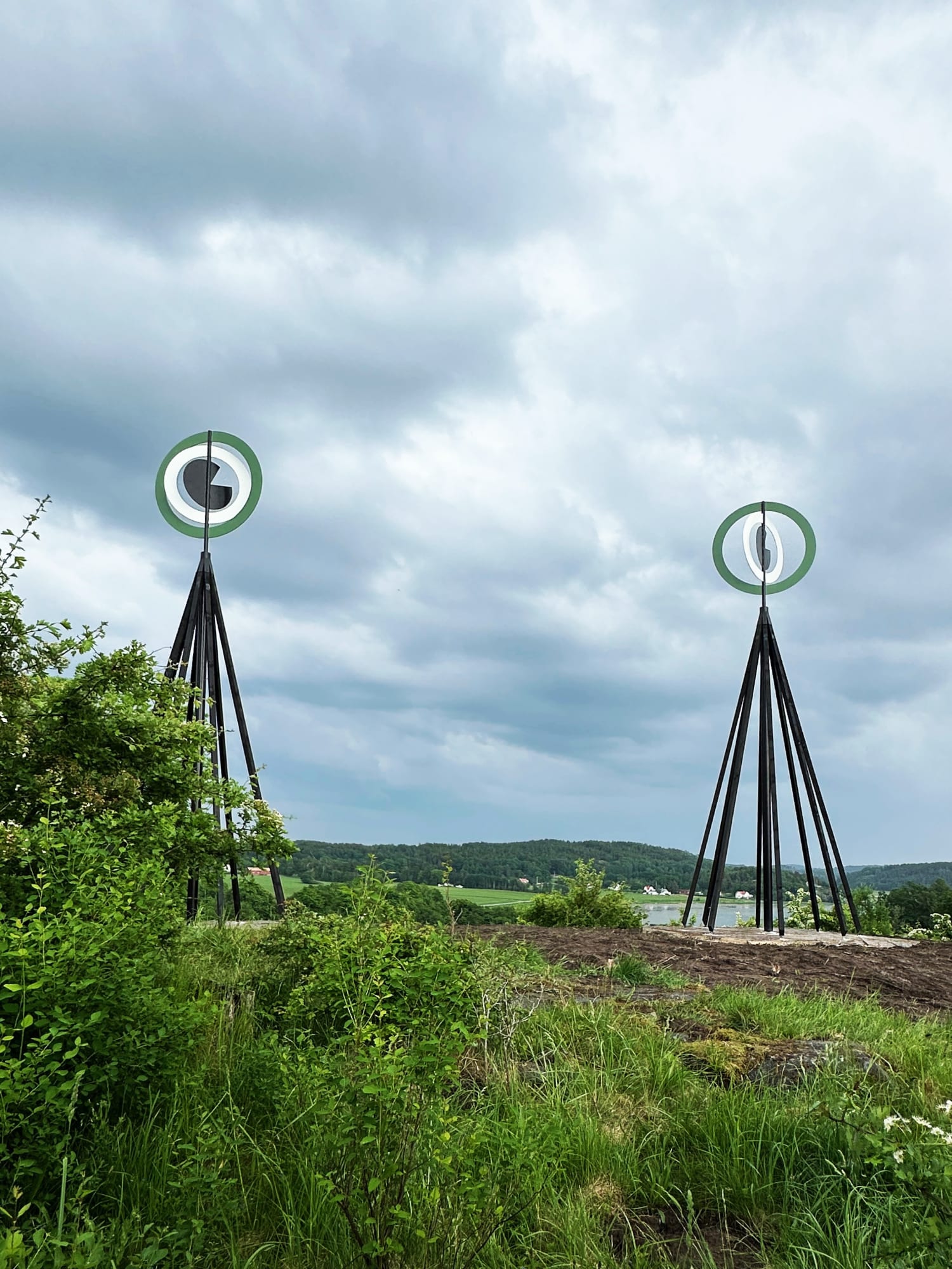 Installation image, Katarina Löfström, Sir Anselms ögon (Sir Anselm’s eyes), 2024. Photo: Katarina Löfström