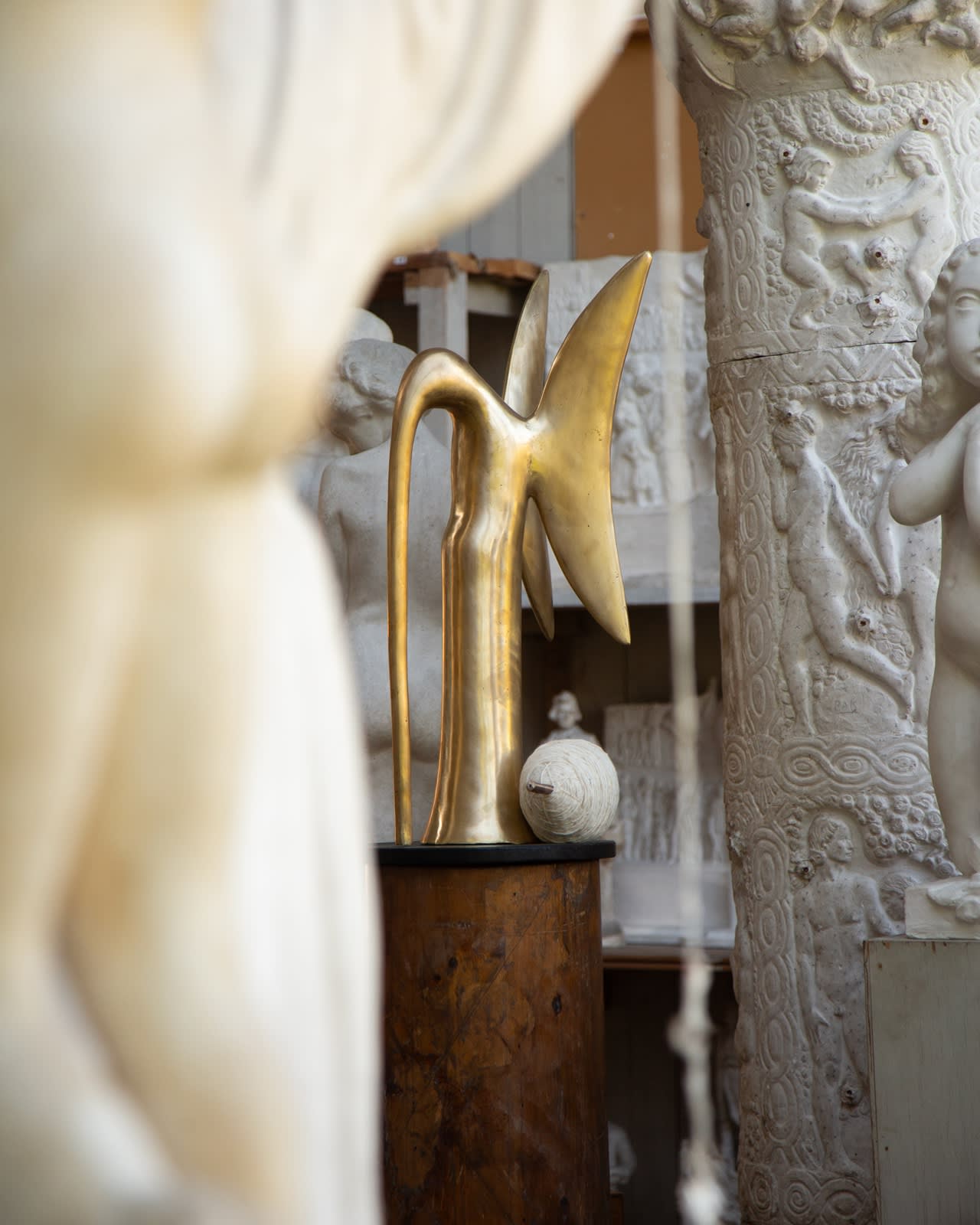 Theresa Traore Dahlberg Installation view, Hidden Tales, Carl Eldhs Ateljémuseum, Stockholm, Sweden, 2025