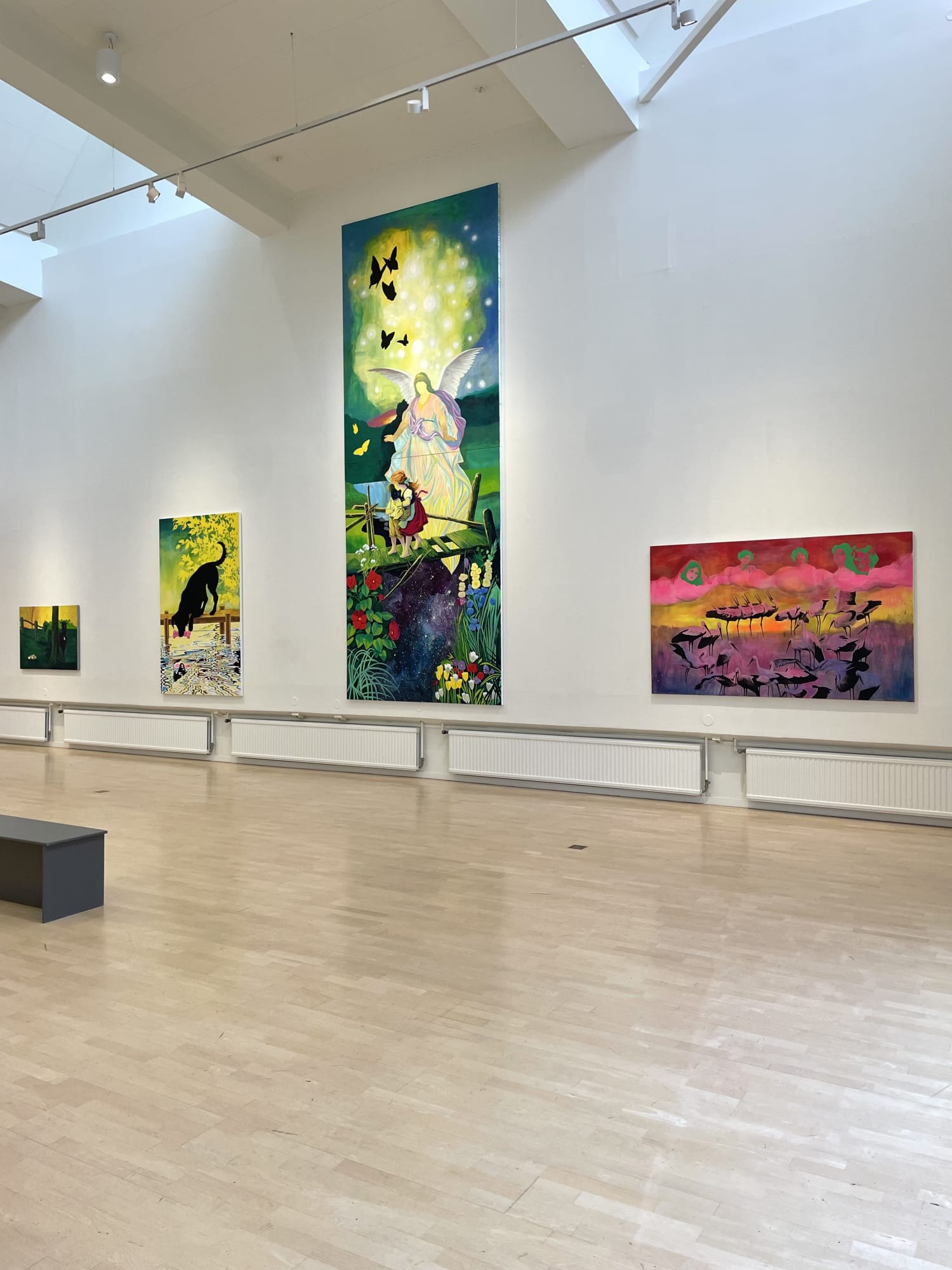 Martin Jacobson Installation view, Souvenirer, Katrineholms konsthall, Sweden, 2025. ©Katrineholms Konsthall